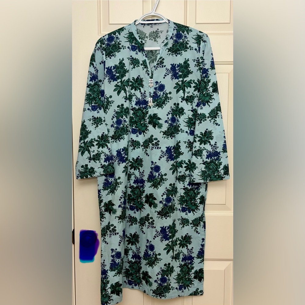 Premium Cotton tunic shirt size Medium Pakistani/Indian Kurta